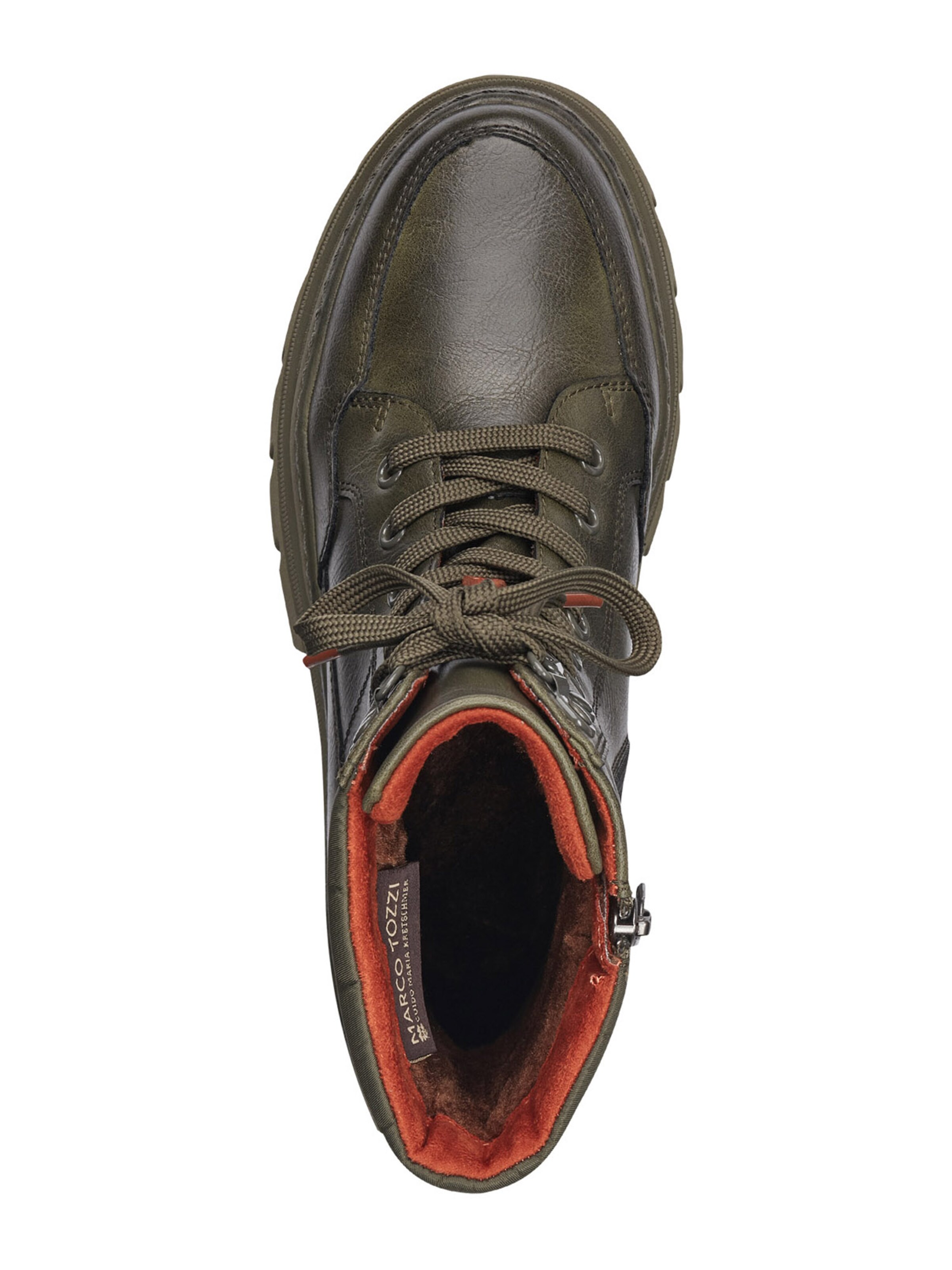 Bottines à lacets MARCO TOZZI by GUIDO MARIA KRETSCHMER en vert