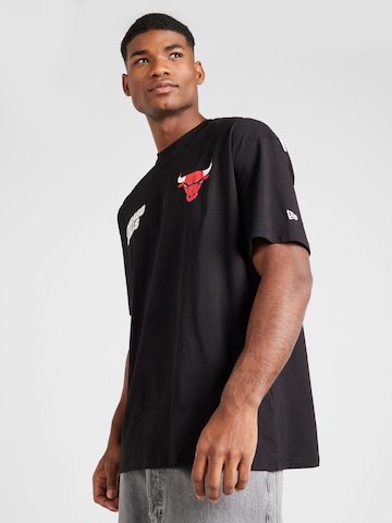 juoda NEW ERA Marškinėliai 'NBA'