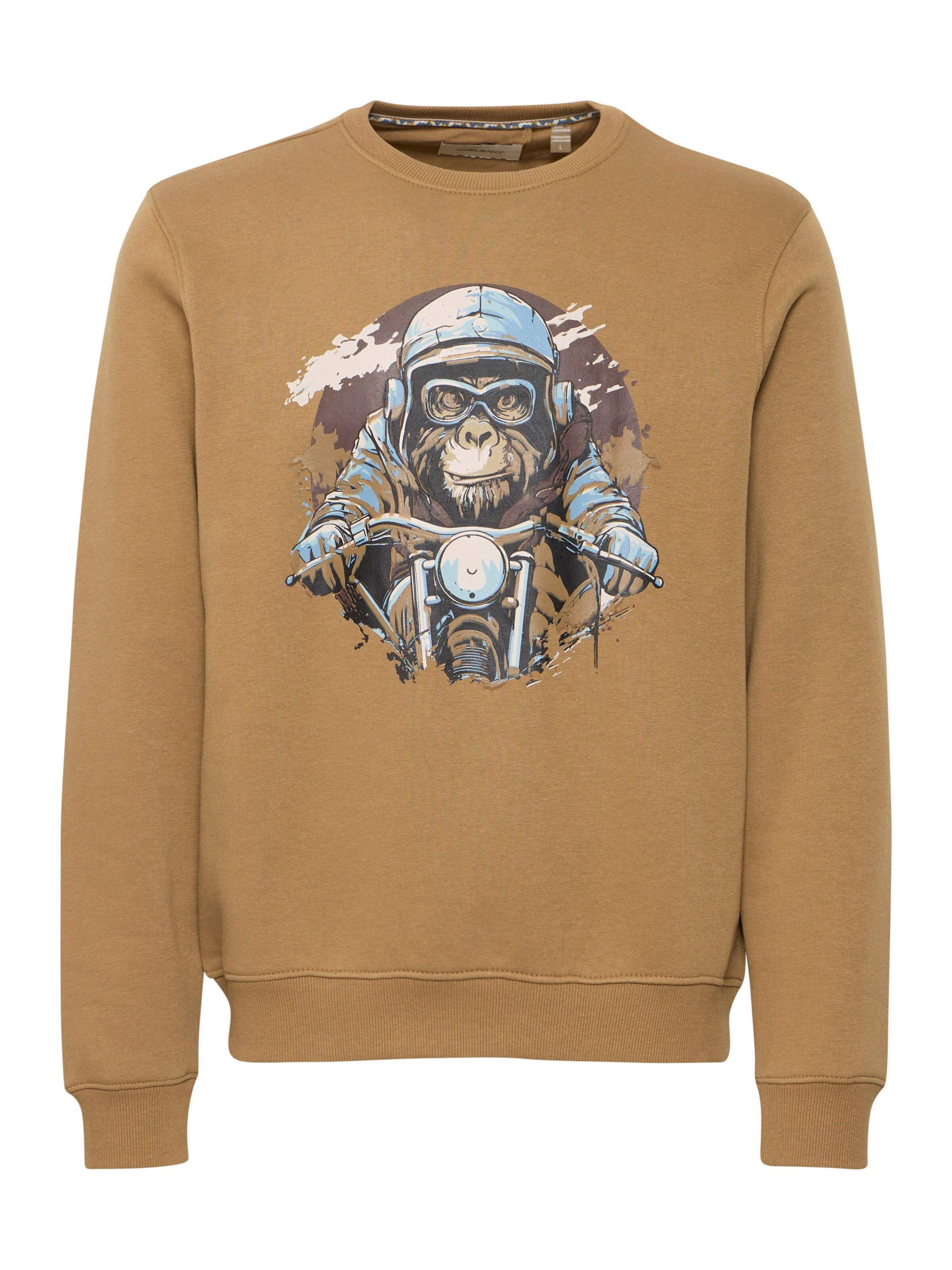BLEND Sweatshirt in Braun: Vorderseite