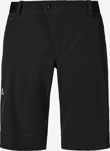Schöffel Regular Outdoorbroek ' Bike Shorts Style Keitele MNS ' in Zwart: voorkant