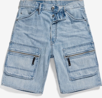 G-Star RAW Loosefit Cargojeans in Blauw: voorkant