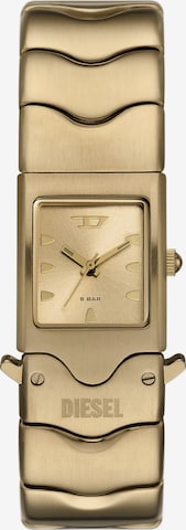 DIESEL Analoguhr 'Closer' in Gold: Vorderseite