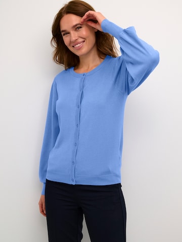 Pull-over 'Lizza' Kaffe en bleu : devant