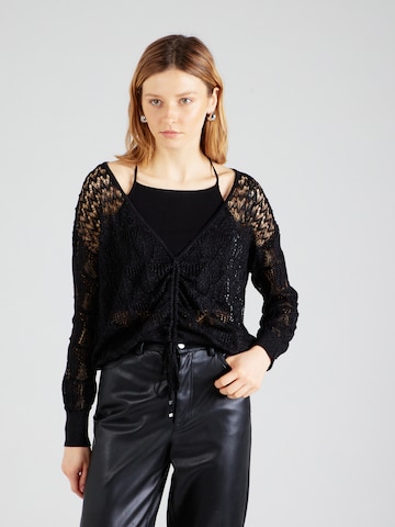 Pull-over 'CLARISSA' GUESS en noir : devant