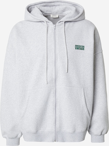 AMERICAN VINTAGE Collegetakki 'BAPTOWN' värissä harmaa: etupuoli