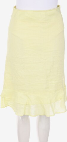 H&M Skirt in XS in Yellow: front