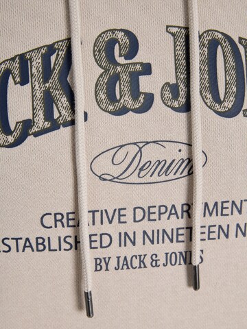 JACK & JONES Sweatshirt 'JJEDENVER' i beige