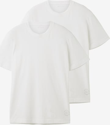 TOM TAILOR Skjorte i hvit: forside
