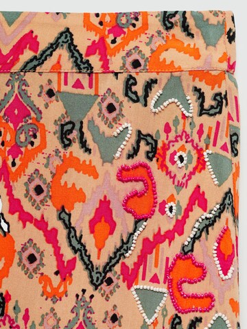 MANGO TEEN Skirt 'Beachf' in Orange