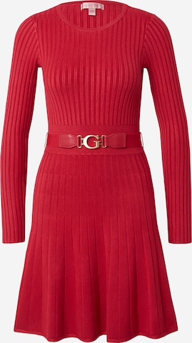 Robes en maille 'Paige' GUESS en rouge : devant