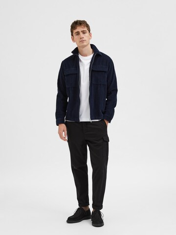 Veste mi-saison 'Jake' SELECTED HOMME en bleu