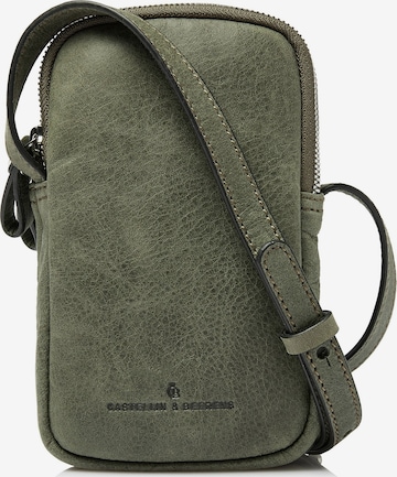 Borsa a tracolla di Castelijn & Beerens in verde: frontale