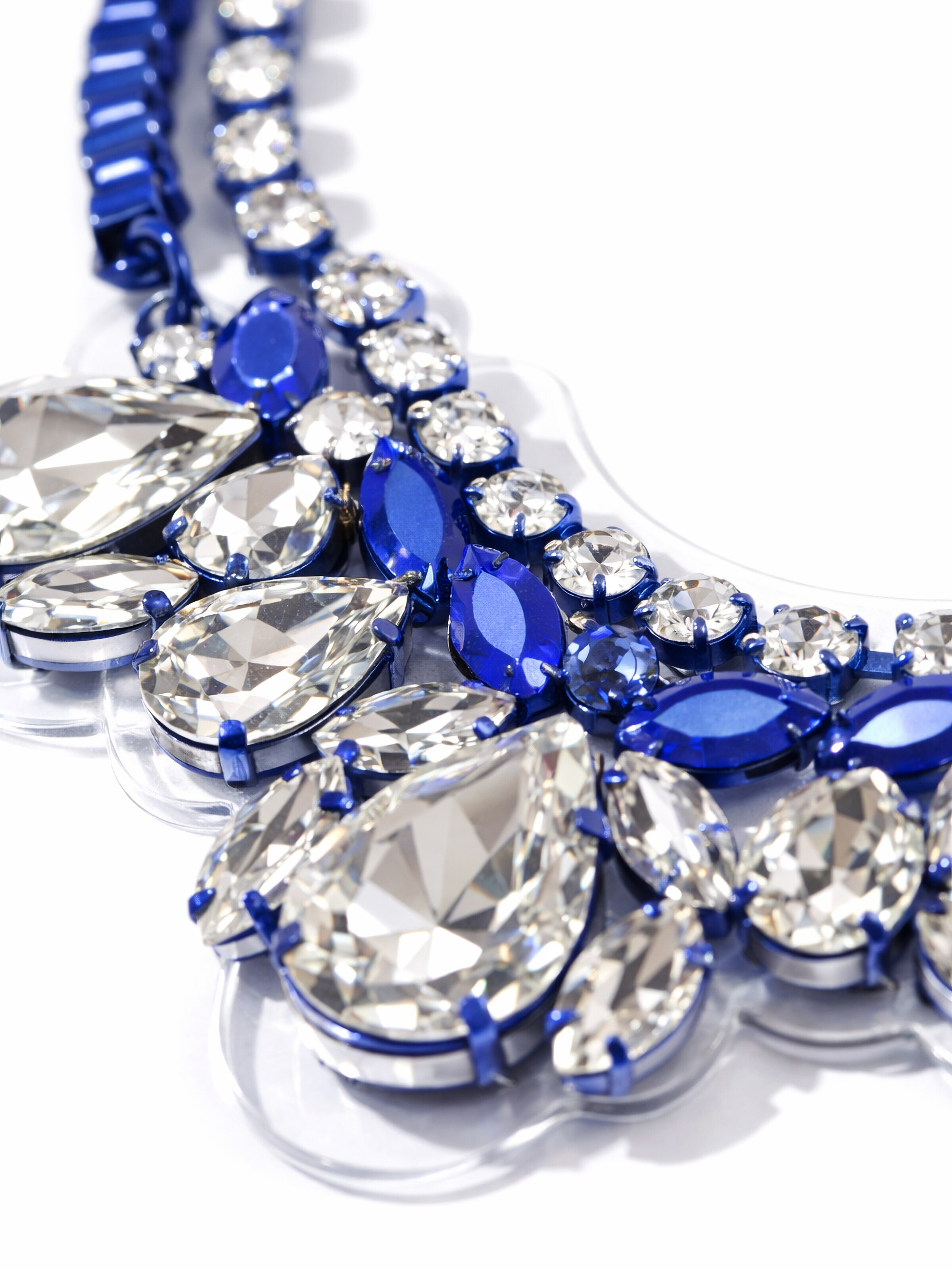 COLLEZIONE ALESSANDRO Necklace 'Gloria' in Blue