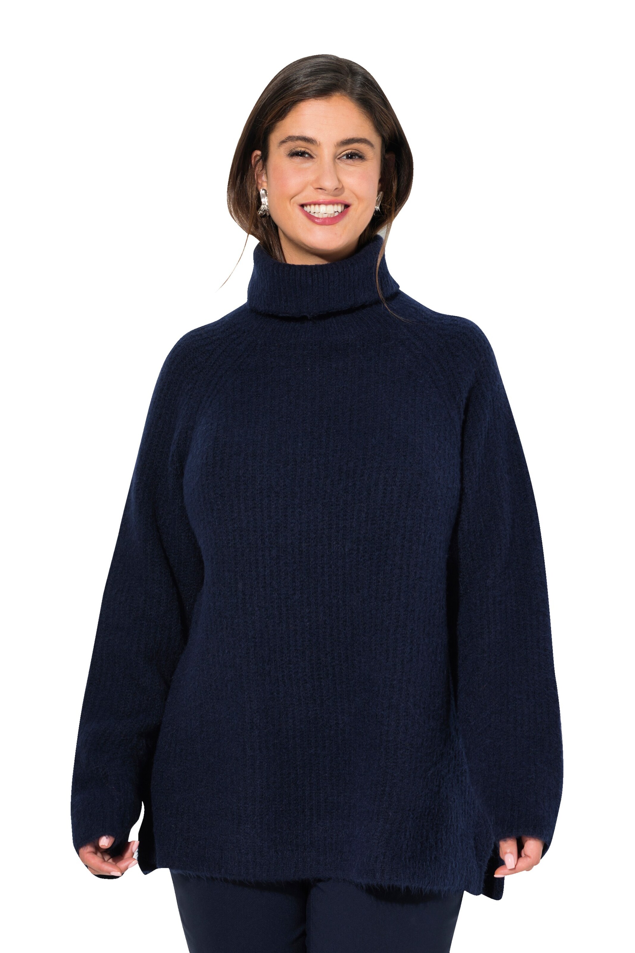 Ulla Popken Sweater in Blue: front
