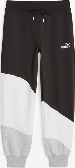 PUMA Workout Pants in mottled grey / Black / White, Item view