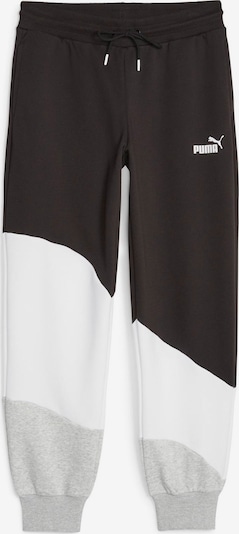 PUMA Sporthose in graumeliert / schwarz / weiß, Produktansicht