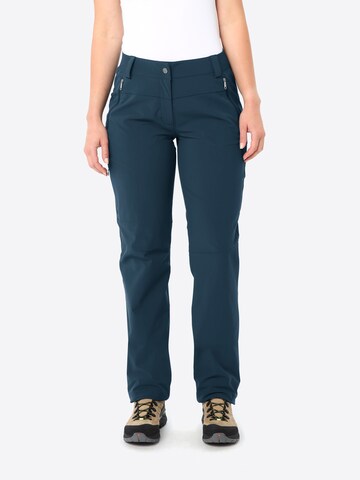 VAUDE Regular Outdoorhose 'Farley' in Blau: Vorderseite