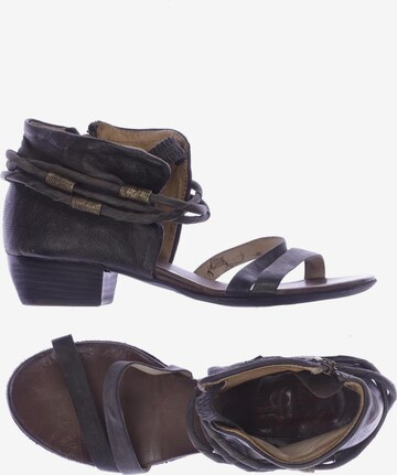A.S.98 Sandals & High-Heeled Sandals in 38 in Grey: front