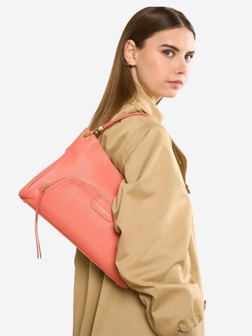 LANCASTER Paris Handtas 'Lancaster Sac à main Zippé Dune Rose Blush' in Roze