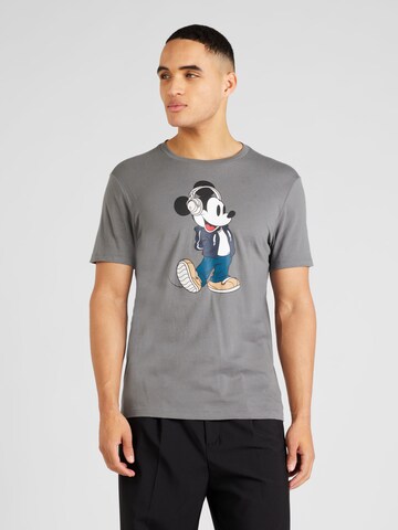 GAP T-Shirt 'MICKEY' in Grau: predná strana