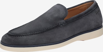 SIOUX Classic Flats ' Mikladon-700 ' in Blue: front