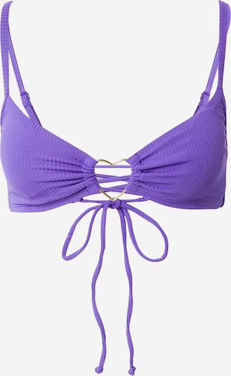 Hunkemöller Hauts de bikini 'Eclipse' en violet foncé, Vue avec produit