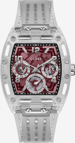GUESS Analog Watch 'GT Phoenix' in Transparent: front