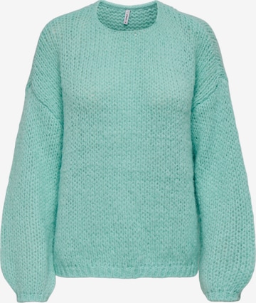 Pull-over 'NORDIC LIFE' ONLY en bleu : devant