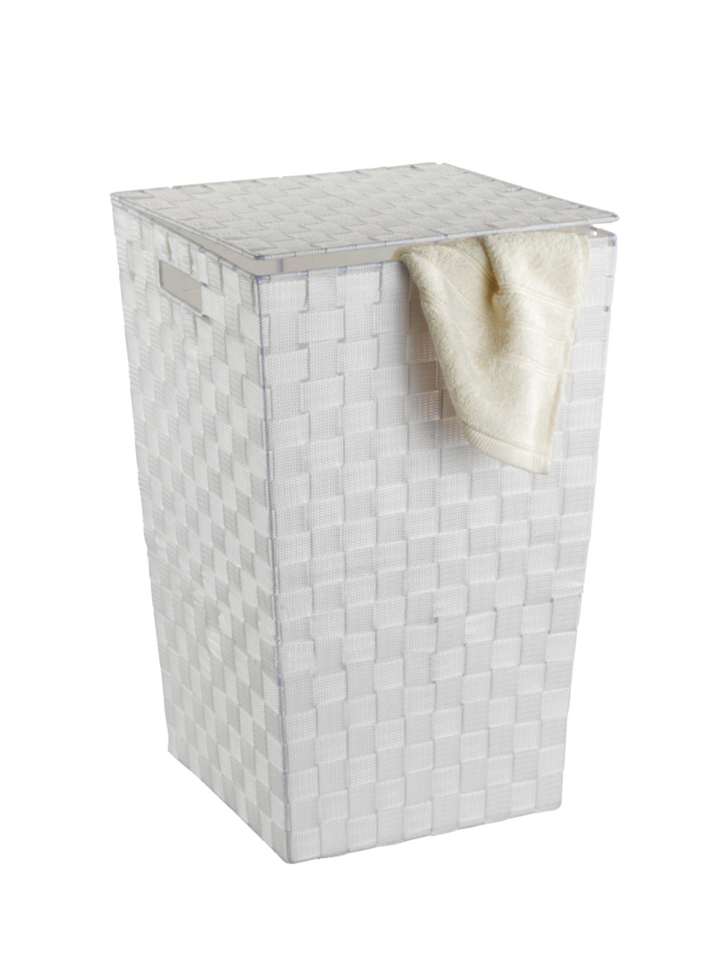 Wenko Laundry Basket 'Adria' in White