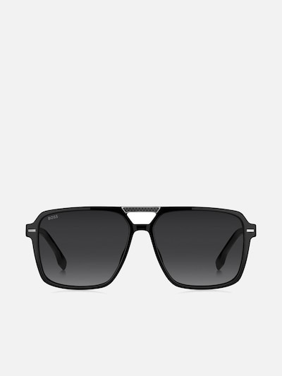 HUGO BOSS Zonnebril 'Hugo Boss BOSS 1766/S Grey 59/14/150 MAN Sunglasses' in 59 in de kleur Zwart, Productweergave