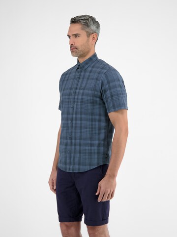 LERROS Comfort fit Button Up Shirt in Blue