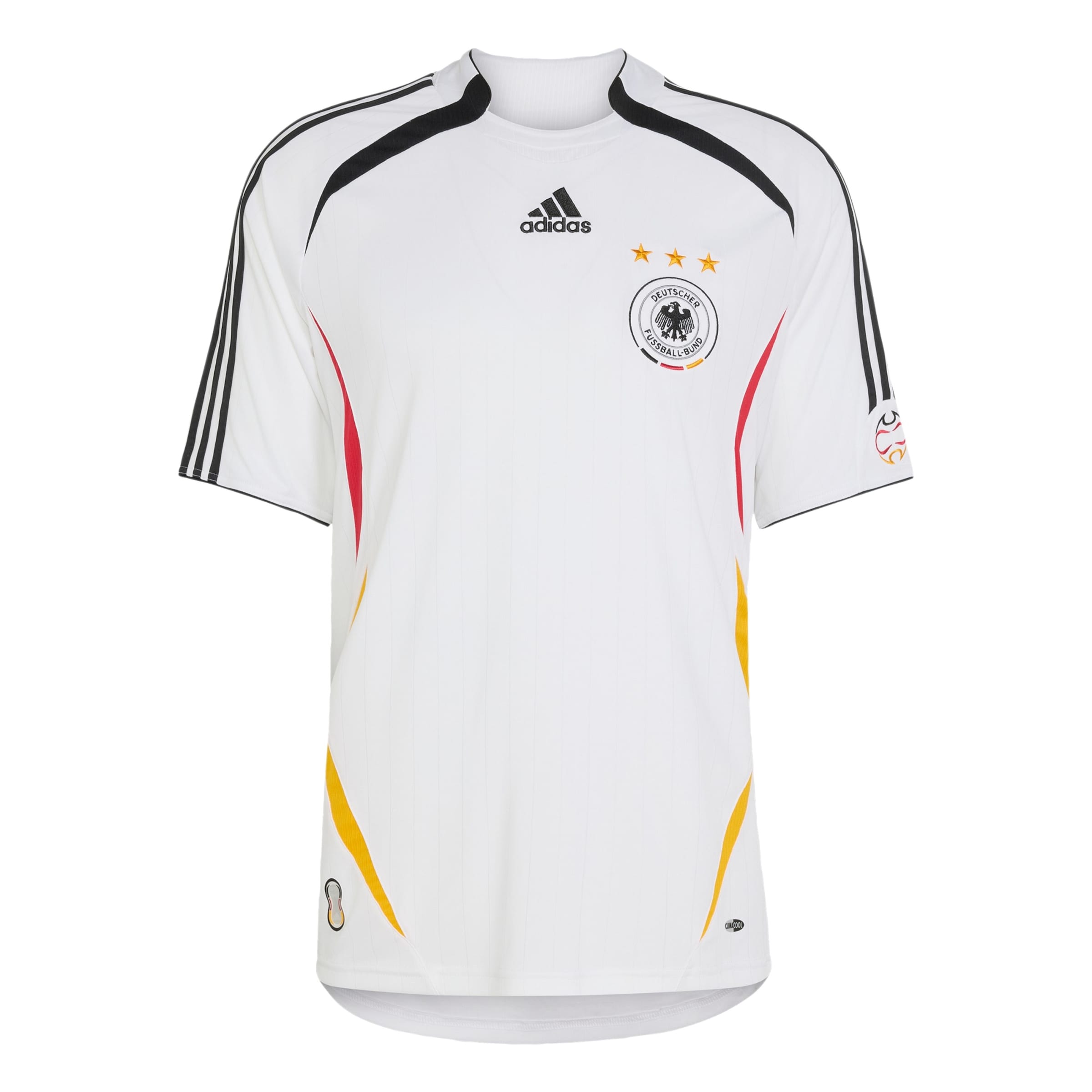 ADIDAS PERFORMANCE Jersey 'Deutschland 2006' in XS in Honey / Red / Black / White, Item view