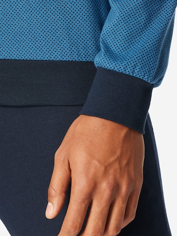 Pyjama long 'UNCOVER' uncover by SCHIESSER en bleu