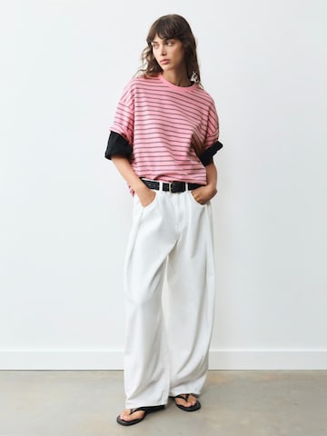 T-shirt Pull&Bear en rose