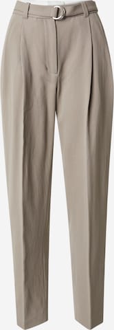 pilka 3.1 Phillip Lim Siaurėjantis Klostuotos kelnės: priekis