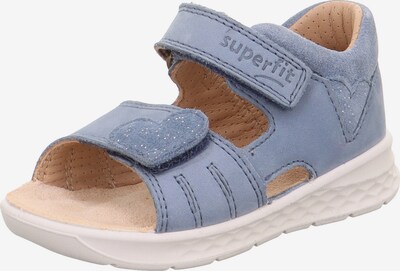 SUPERFIT Ανοικτά παπούτσια 'LAGOON' σε μπλε φιμέ, Άποψη προϊόντος