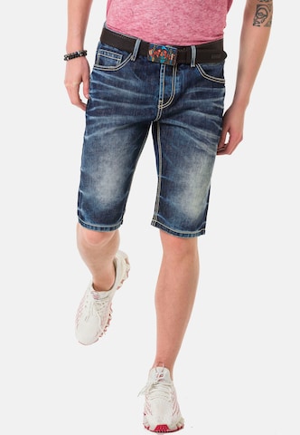 CIPO & BAXX Regular Shorts in Blau