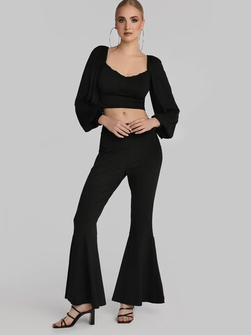Madnezz House Bluse in Schwarz