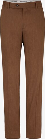 STRELLSON Pleated Pants 'Til ' in Brown: front