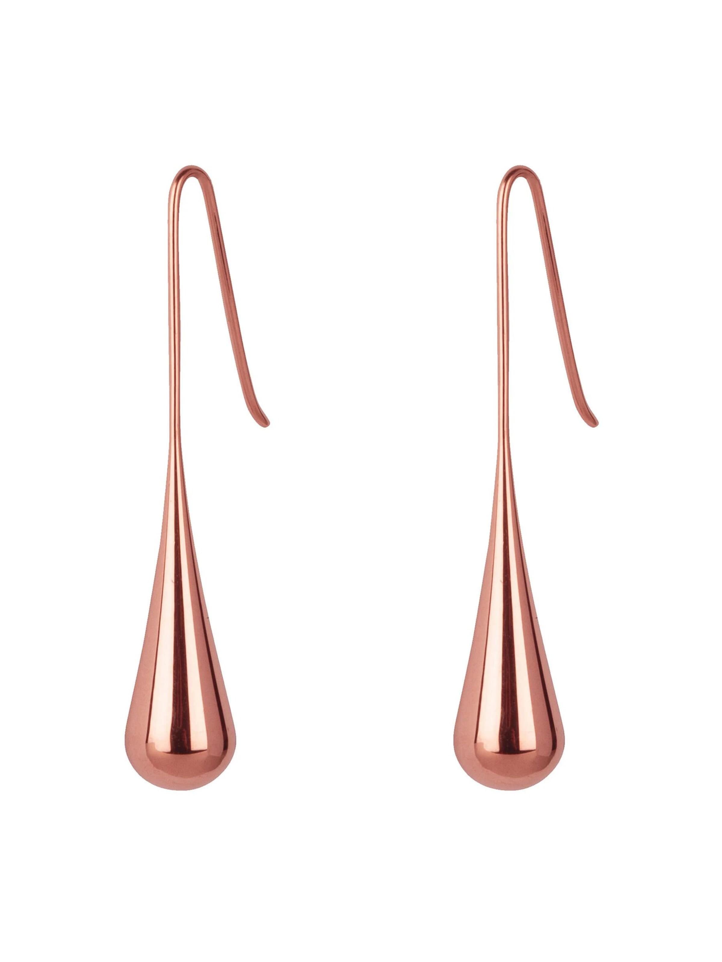 Boucles d'oreilles 'Earrings Titanium' Chic by Lirette en or : devant