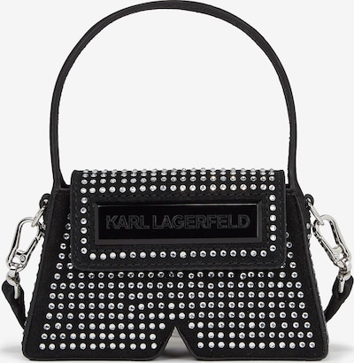 Karl Lagerfeld Handtasche in schwarz / silber, Produktansicht
