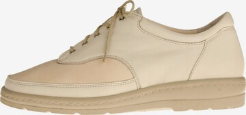 Natural Feet Lace-Up Shoes 'Paris' in Beige