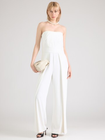 COMMA Jumpsuit in White: front