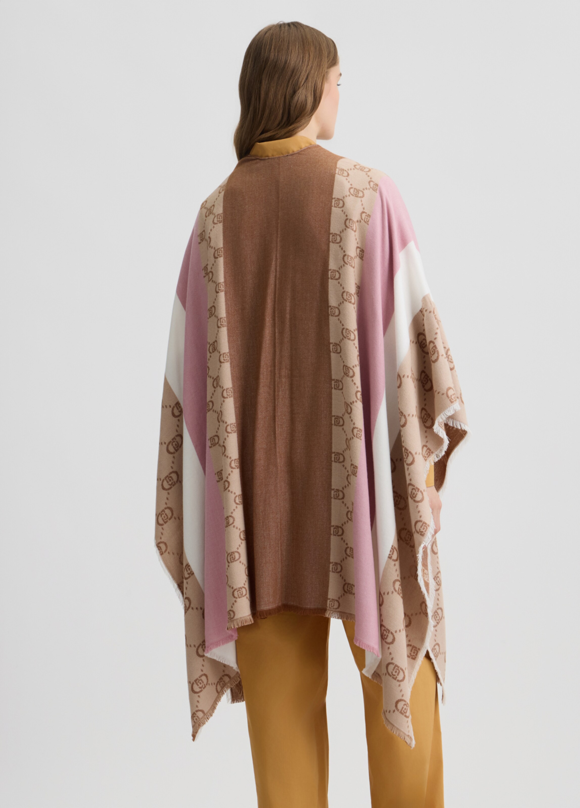 ポンチョ・ケープ LIU JO Woman Cape Beige WA5330T6867 M9550 Poncho Women | Liu Jo