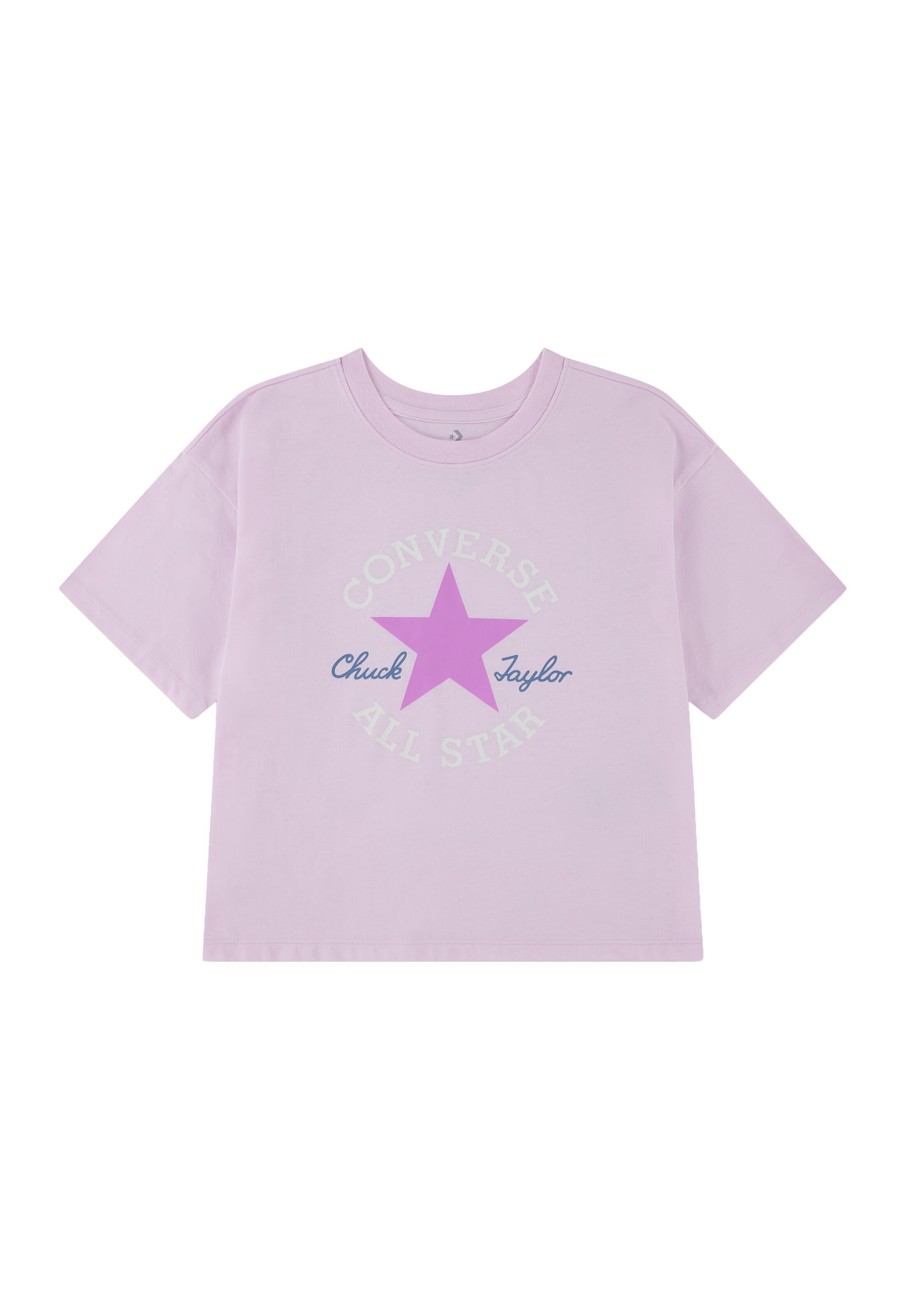 CONVERSE T-shirt i rosa: framsida