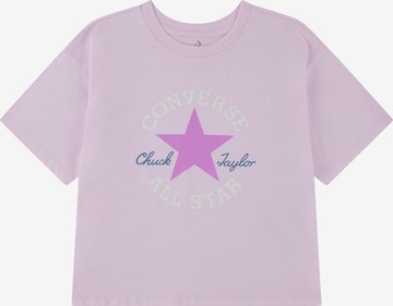 CONVERSE T-shirt i rosa: framsida