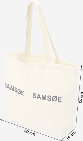 Samsøe Samsøe Shopper 'Frinka' in Weiß