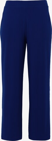 Yoek Wide leg Pants in Blue: front