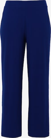 Wide Leg Pantalon Yoek en bleu : devant