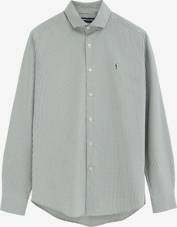 Polo Club Regular fit Button Up Shirt in Green: front